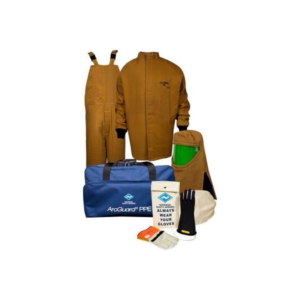 ArcGuard KIT4SC100 MD09 100 cal/cm2 Arc Flash Kit, MD, Glove Size 09